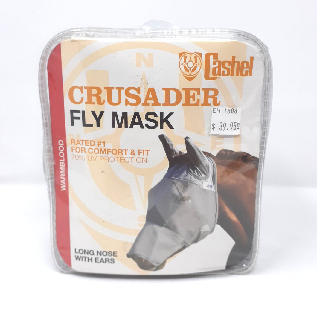 Fly Mask, Long w/ Ears (Warmblood) CASHEL CRUSADER
