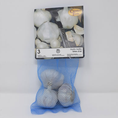Seed, Garlic 3 bulbs/pkg