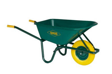 Wheelbarrow, SE100FF,  6' Poly Tray, Steel Handle