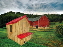 Load image into Gallery viewer, Country Clucker Chicken Coop