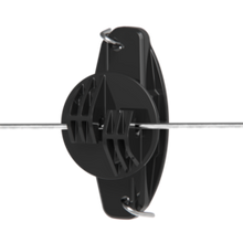 Load image into Gallery viewer, Wood Post Claw Insulator Black HD 100pk G67305 Gallagher