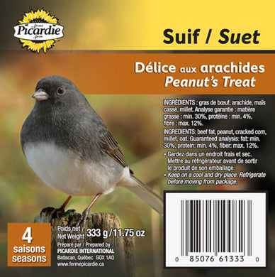 Suet, Peanut's Treat
