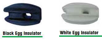 Insulator, Strainer Plastic (EGG) Single