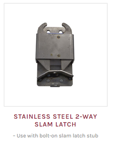 Stainless Steel 2 Way Slam Latch