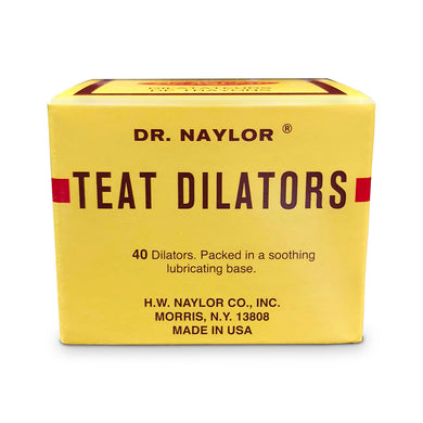 Teat Dilators  DR. NAYLOR