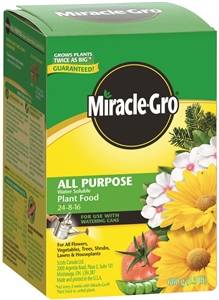 Miracle-Gro All-Purpose Plant Food Solid, 1.1 lb 24-8-16