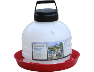 Waterer, Poultry Poly Top-Fill 3 Gal P3G04