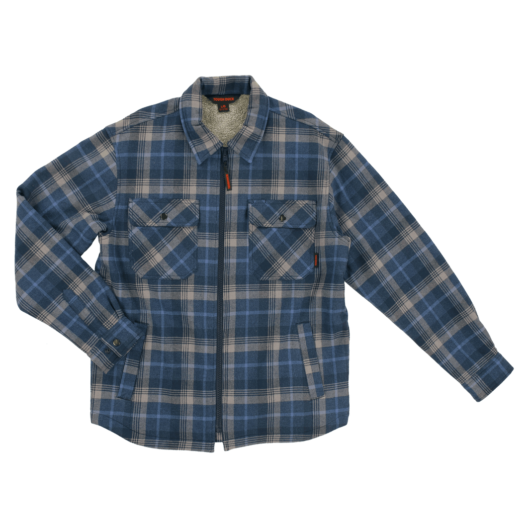 Sherpa Bonded Flannel Jac-Shirt WS15 Small