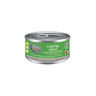 Nutrisourcee Country Select GF Wet Cat Food 5.5oz