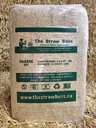 Straw Bags COARSE, 3cuft