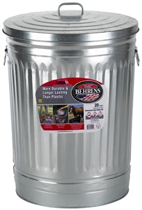 Garbage can, Galvanized  20Gal 1211