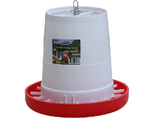 Load image into Gallery viewer, Poultry Feeder Poly Hanging 17 lb