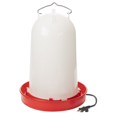 Heated Plastic Poultry Fount 3gal API