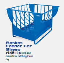 Hay Basket Sheep Feeder w/pan SHBP