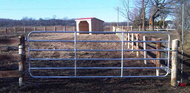 Gate Aluminum 6-bar 14'