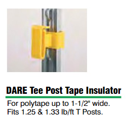 Insulator T Post Tape White 150-280W