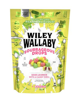 Wiley Wallaby Sour Licorice 8oz