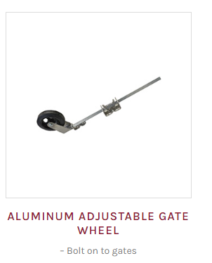 Gate Aluminum Wheel Kit