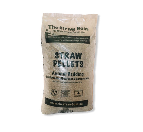 Straw Pelleted in Bags
