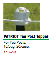 Insulator, T Post Top  10