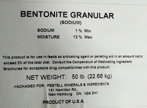 Sodium Bentonite 25kg