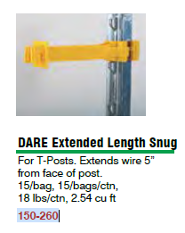 Insulator, T Post Wire Extender 5