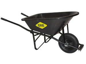 Polytray Wheelbarrow E-1015-P 6'PolyTray Steel Handles Air Tire