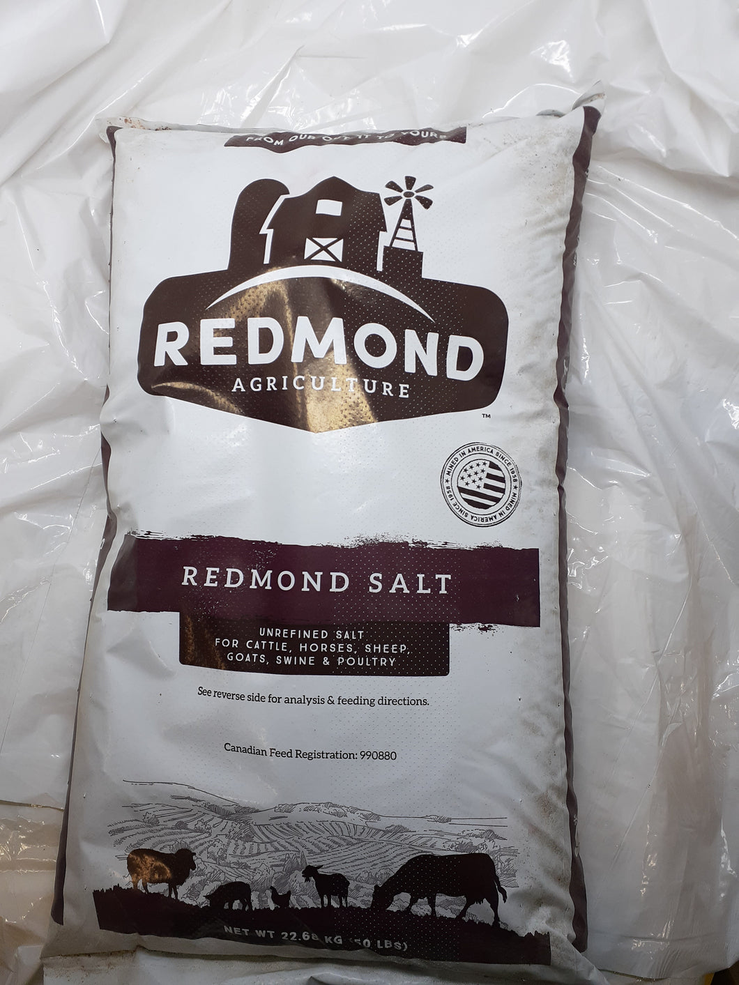 Organic T.M. Salt  50lb Bag REDMOND